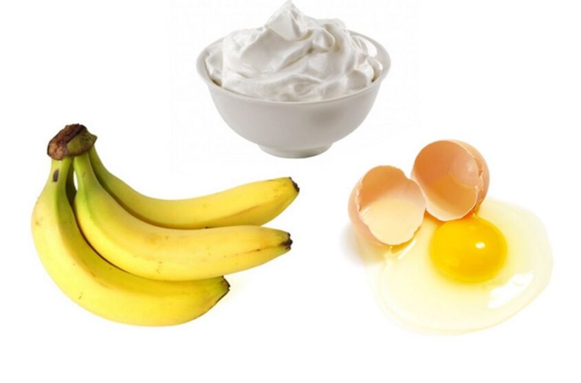 Maska me vezë dhe banane është e përshtatshme për të gjitha llojet e lëkurës